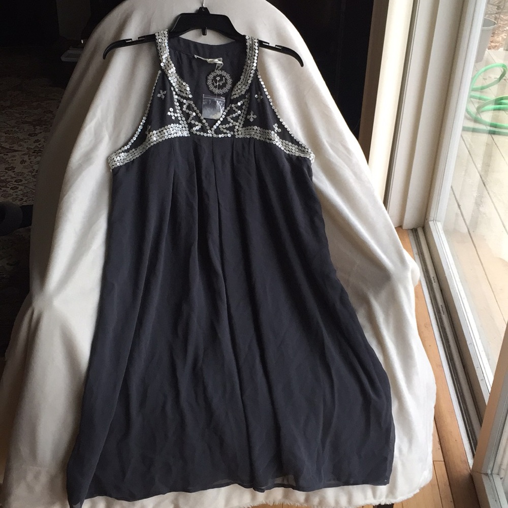 Pearl Embellished Long Top New With Tags